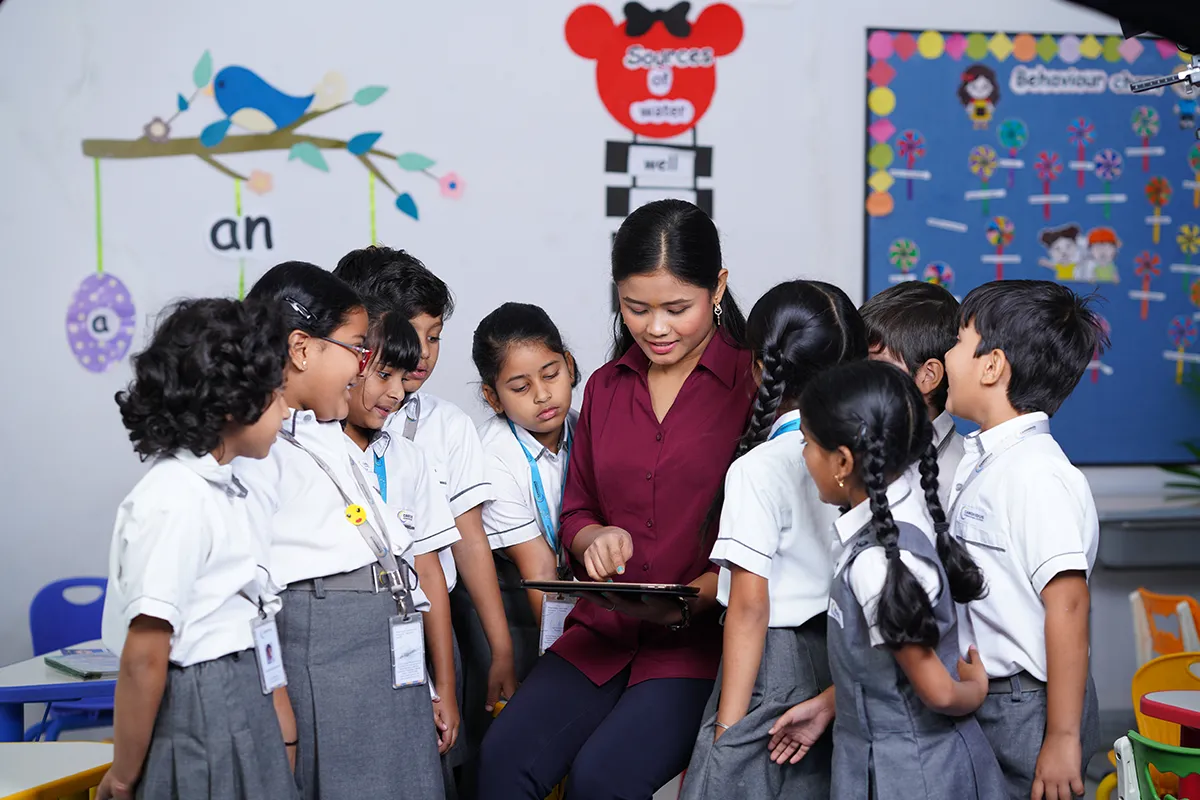 Core values at Aaryan High School
